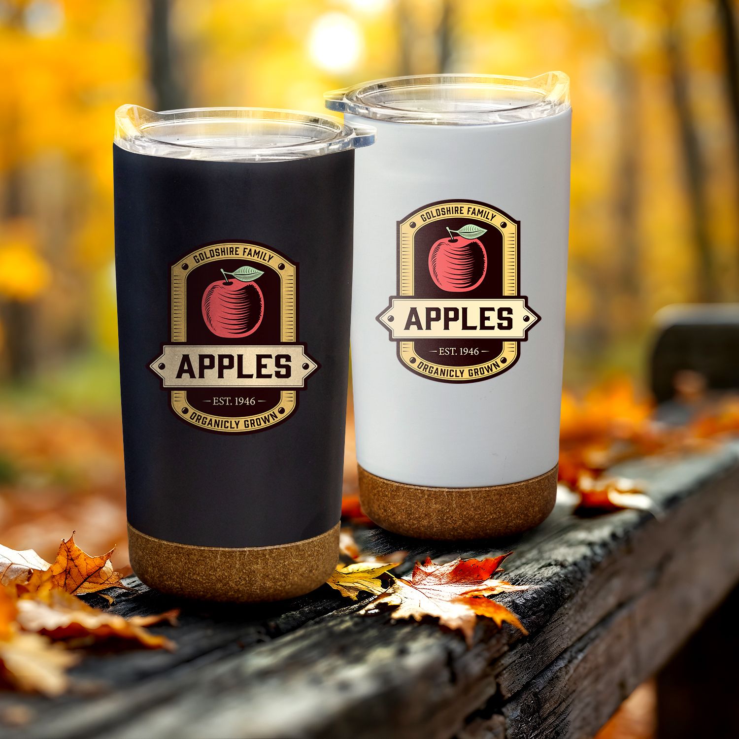 FULL COLOR CORK BOTTOM TUMBLER 18 OZ 5