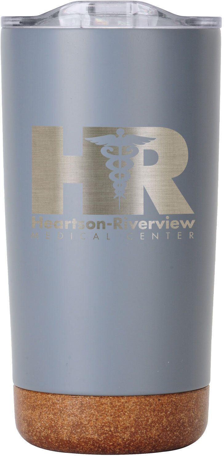SARATOGA CORK BOTTOM STAINLESS TUMBLER 18 OZ 5