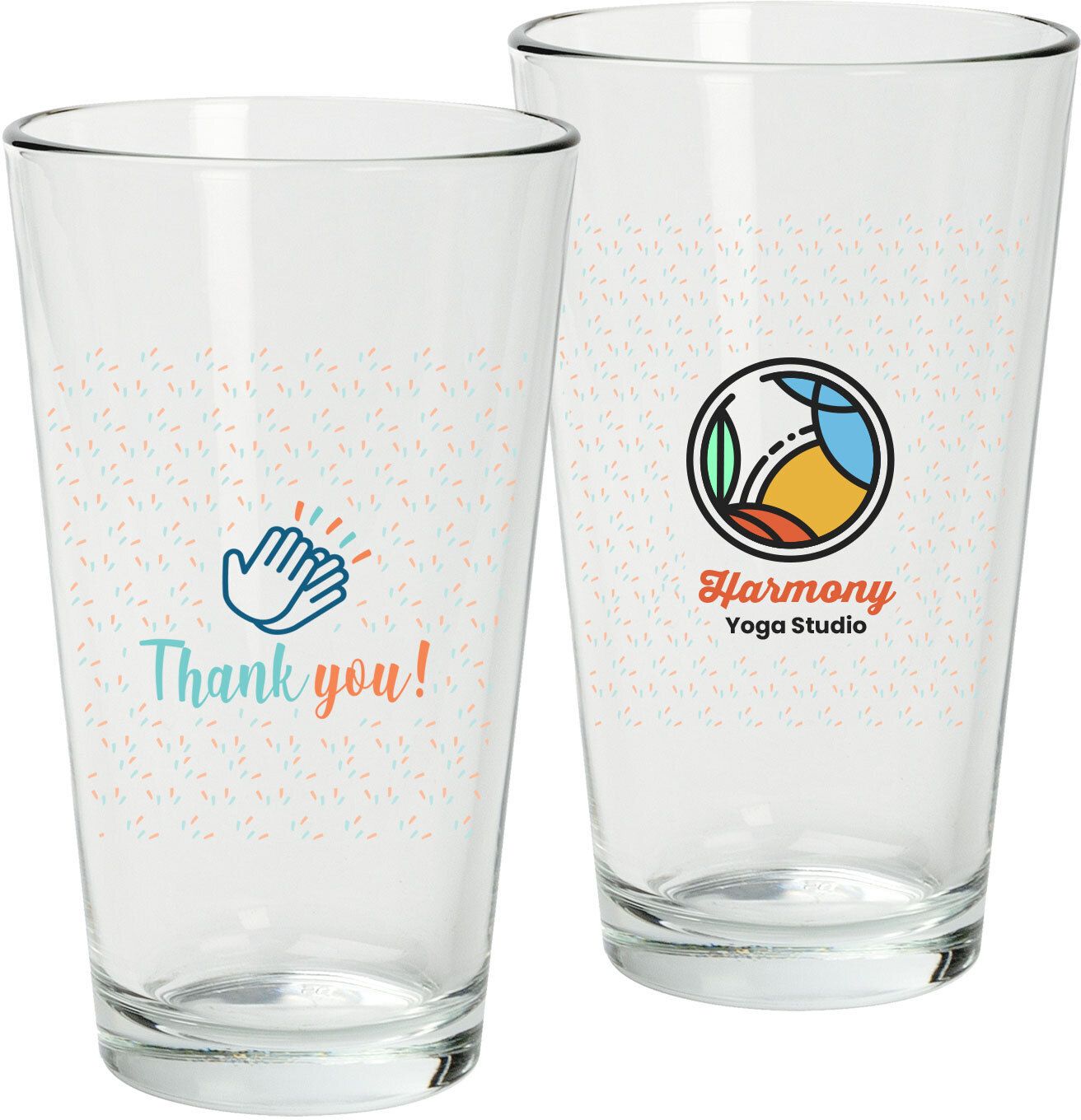FULL COLOR WRAP PINT GLASS 16 OZ 3