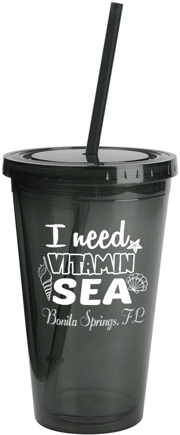 SUNSPLASH TUMBLER W/STRAW 16 OZ. 5