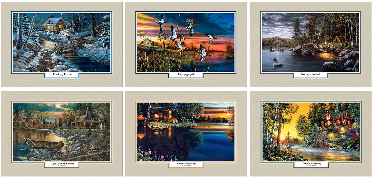 WOODLAND STAPLED WALL CALENDAR 4