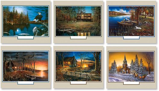 WOODLAND STAPLED WALL CALENDAR 7