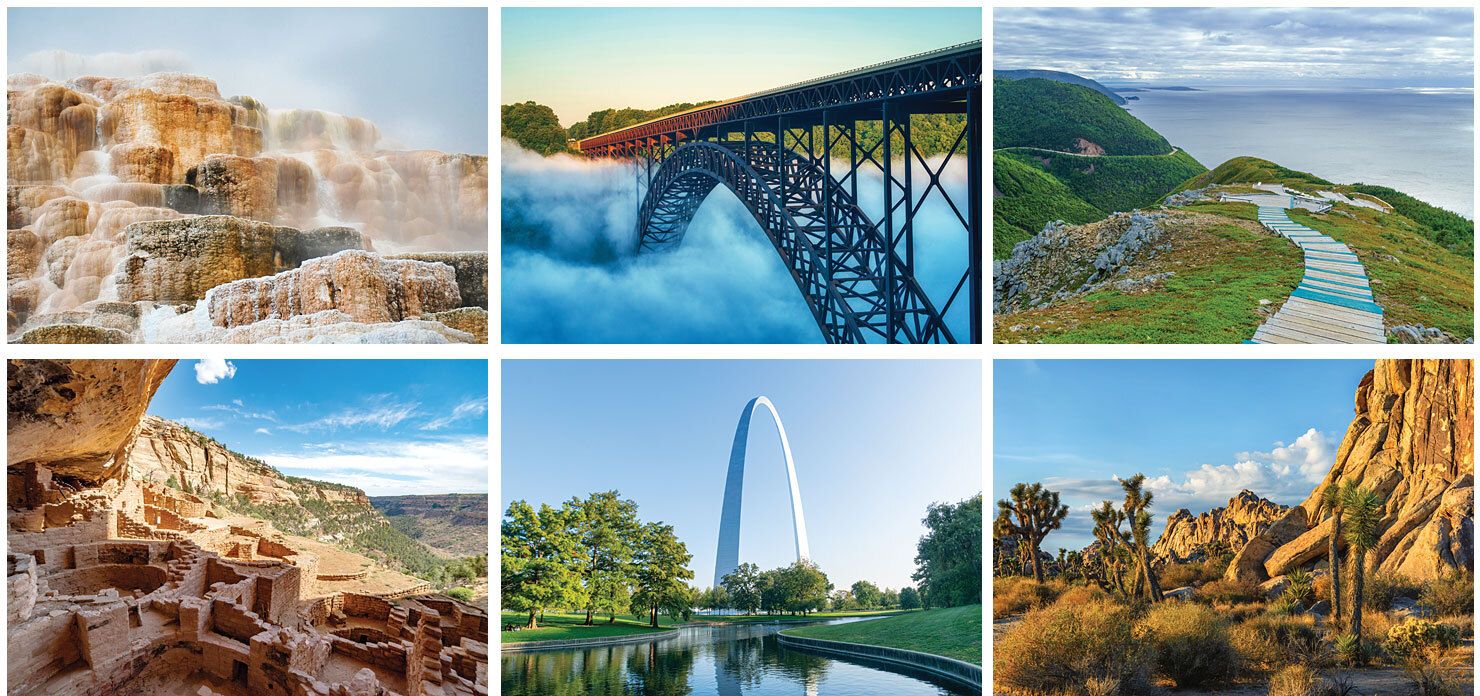 FULL COLOR NATIONAL PARKS DESK CALENDAR 6