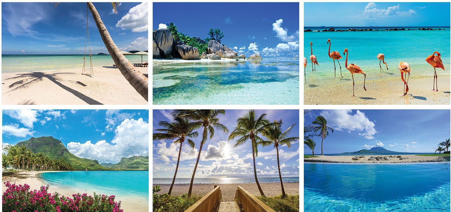 BEACHES DESK CALENDAR 3