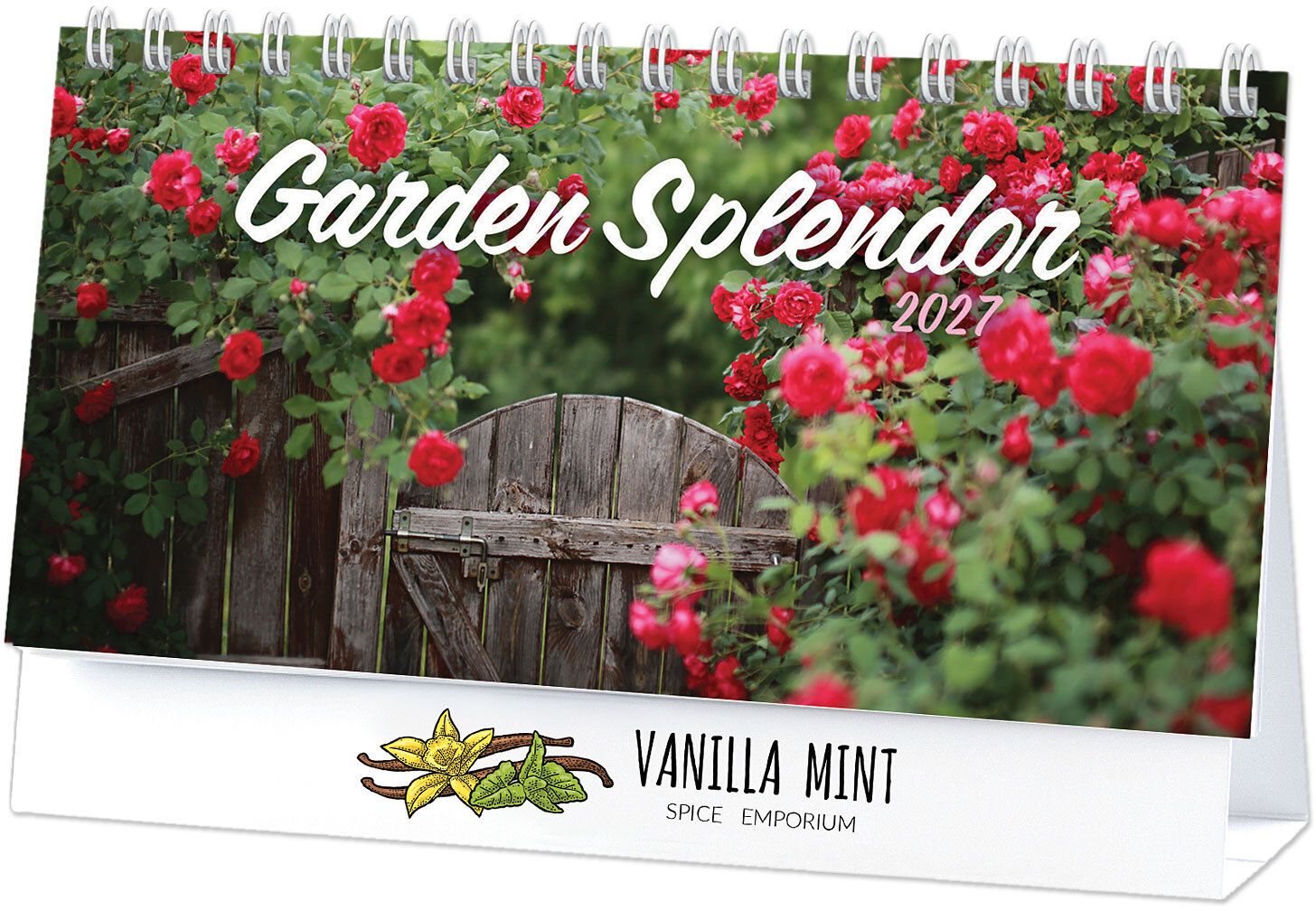 FULL COLOR GARDEN SPLENDOR DESK CALENDAR 3