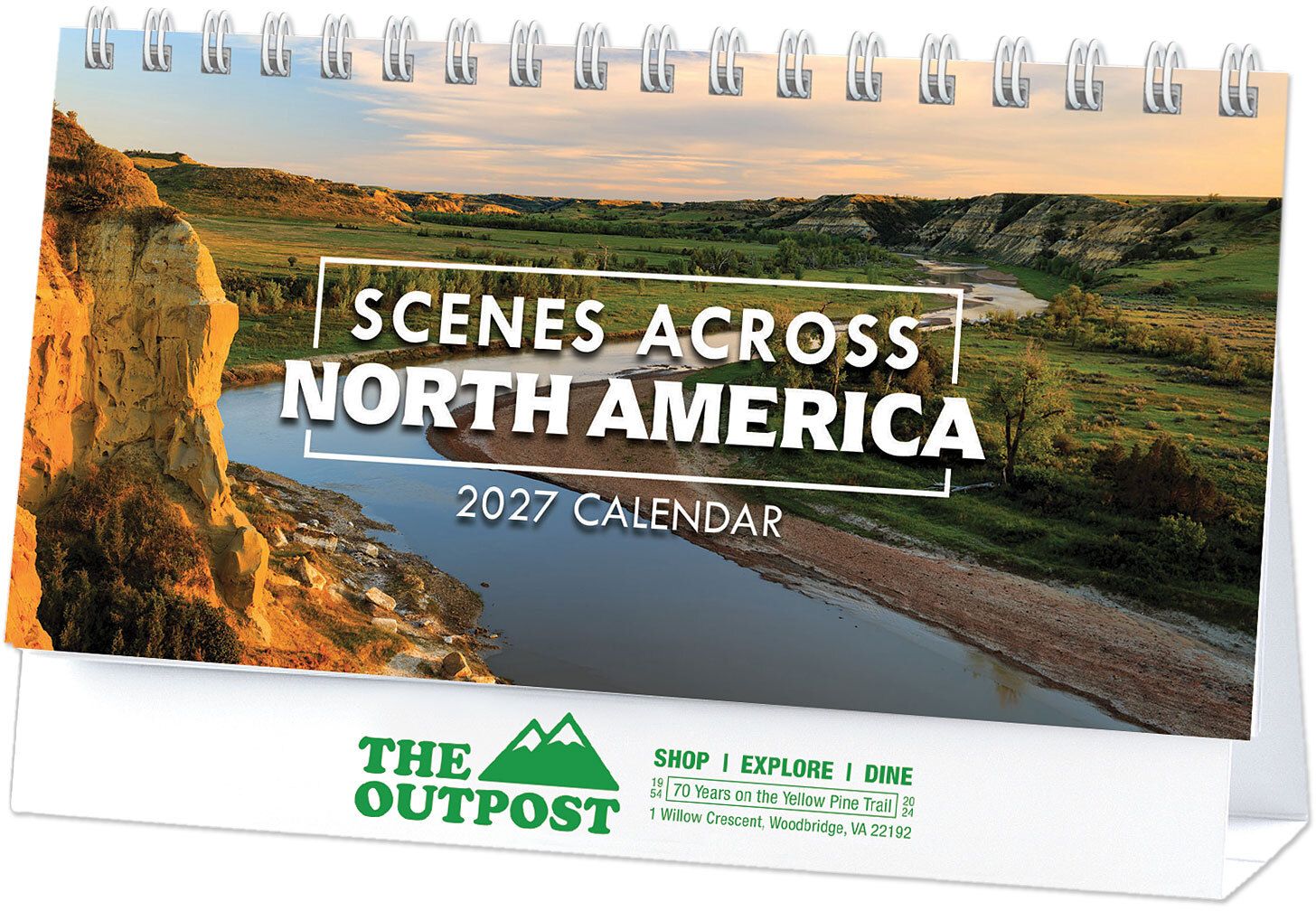 SCENIC AMERICA DESK CALENDAR 4