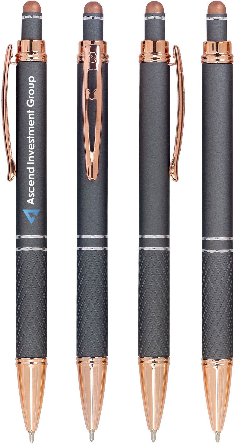 FULL COLOR CROSSGATE STYLUS  PEN - ROSE GOLD 4