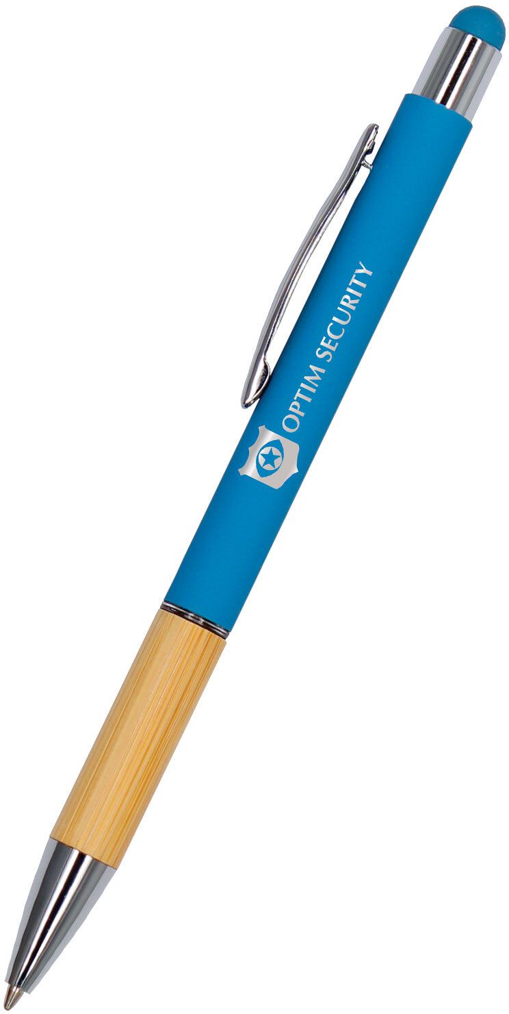 SARATOGA BAMBOO GRIP STYLUS PEN 2