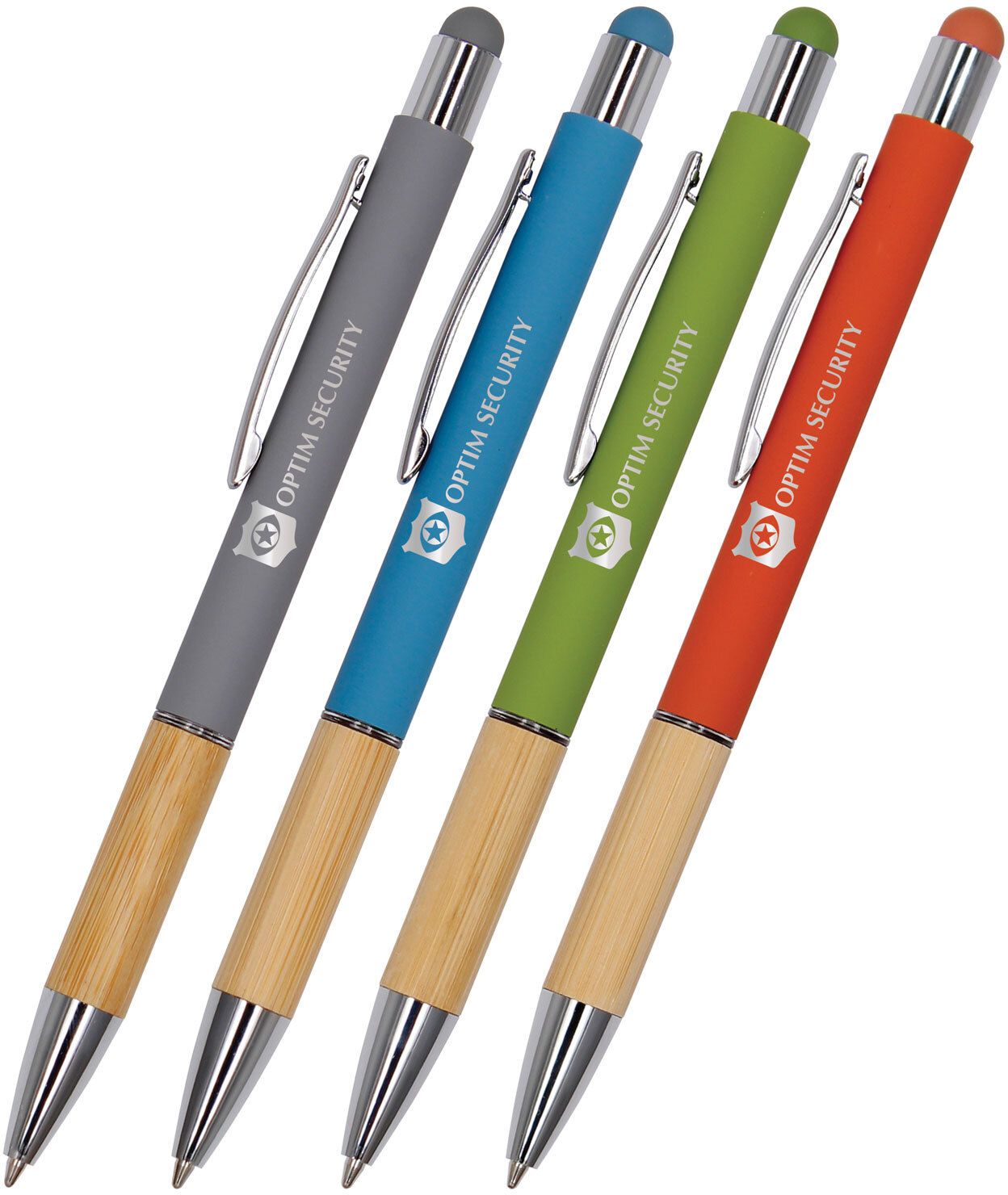 SARATOGA BAMBOO GRIP STYLUS PEN 4