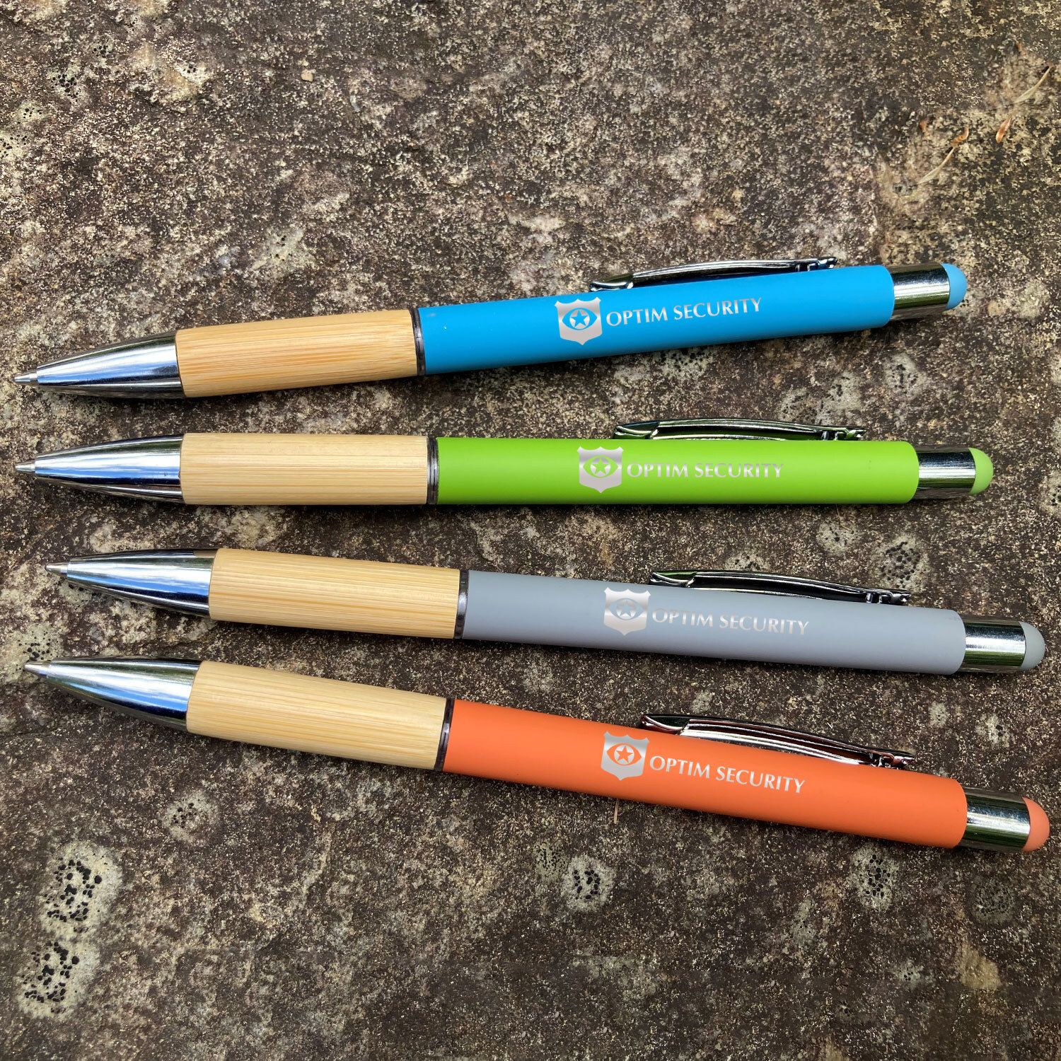 SARATOGA BAMBOO GRIP STYLUS PEN 5