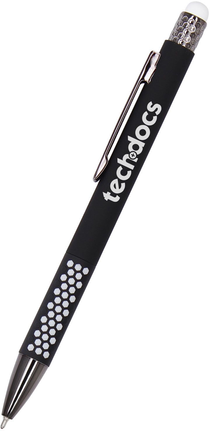 HONEYCOMB STYLUS GEL PEN 2