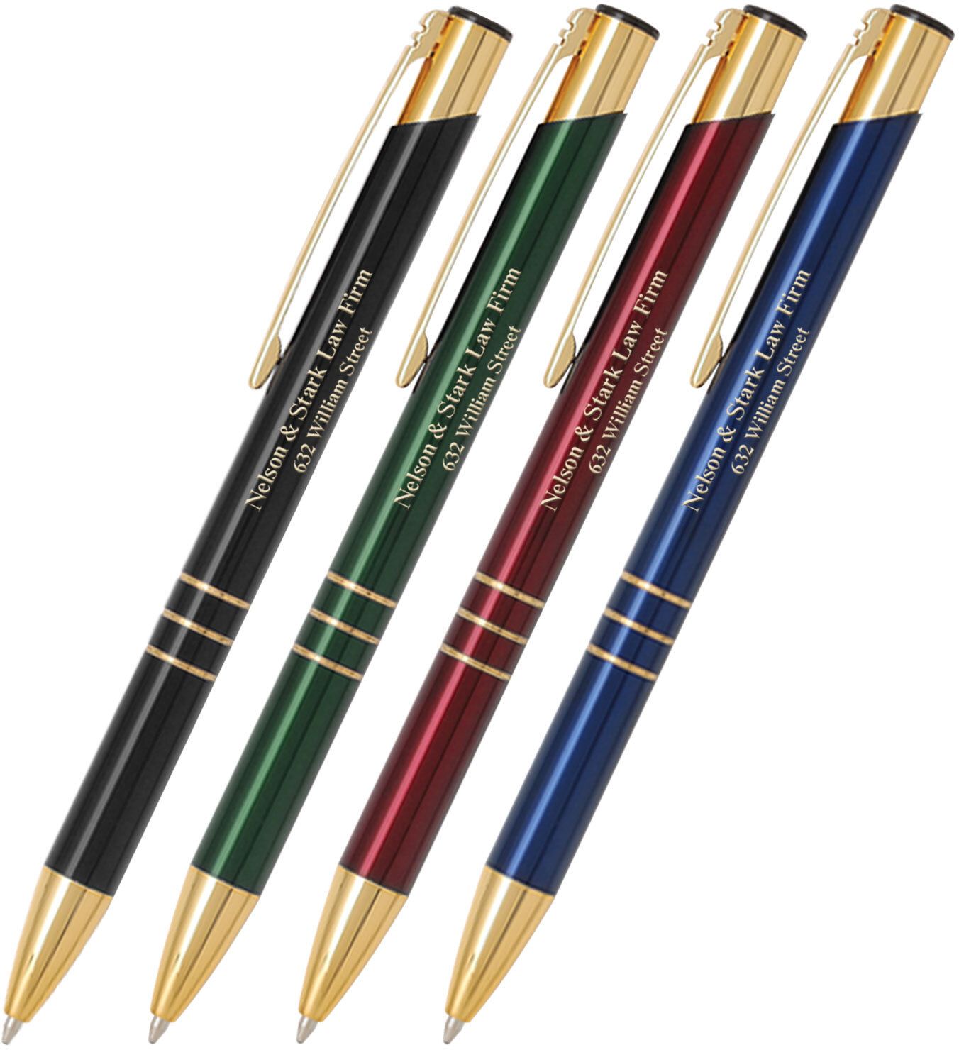 GOLD DELANE PEN WITH GIFT BOX 3