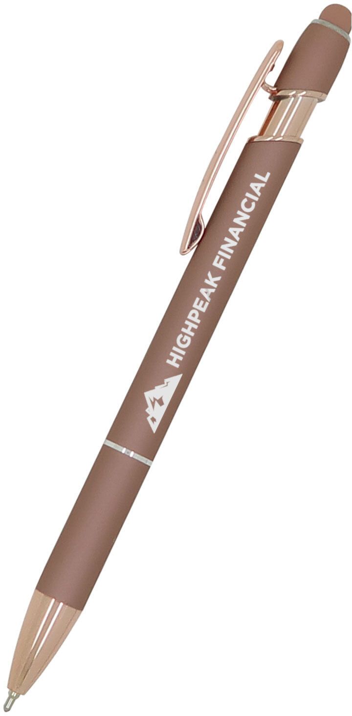 ULTIMA ROSE GOLD ACCENT STYLUS PEN 2