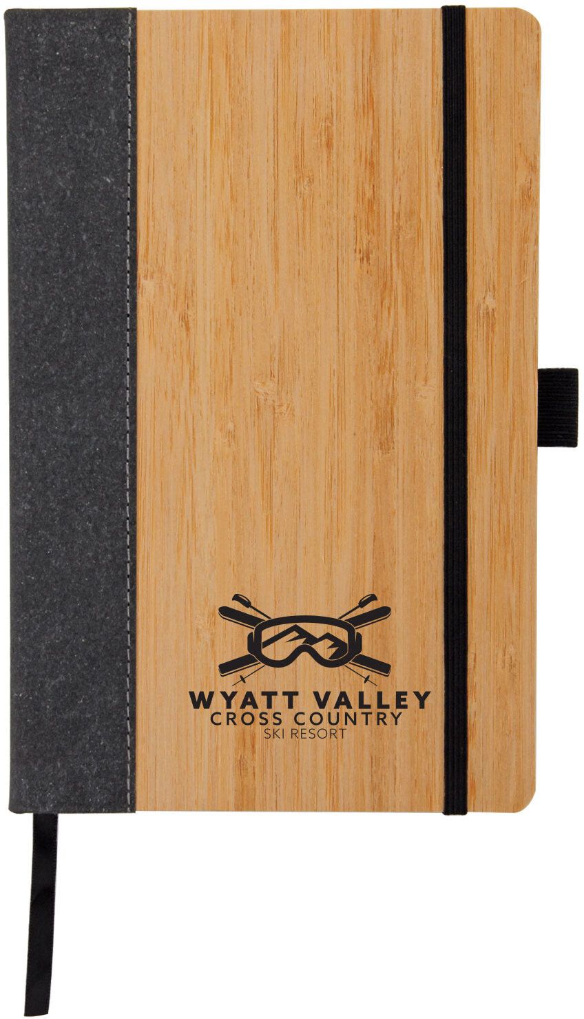 SARATOGA HORIZON BAMBOO & LEATHER JOURNAL 3