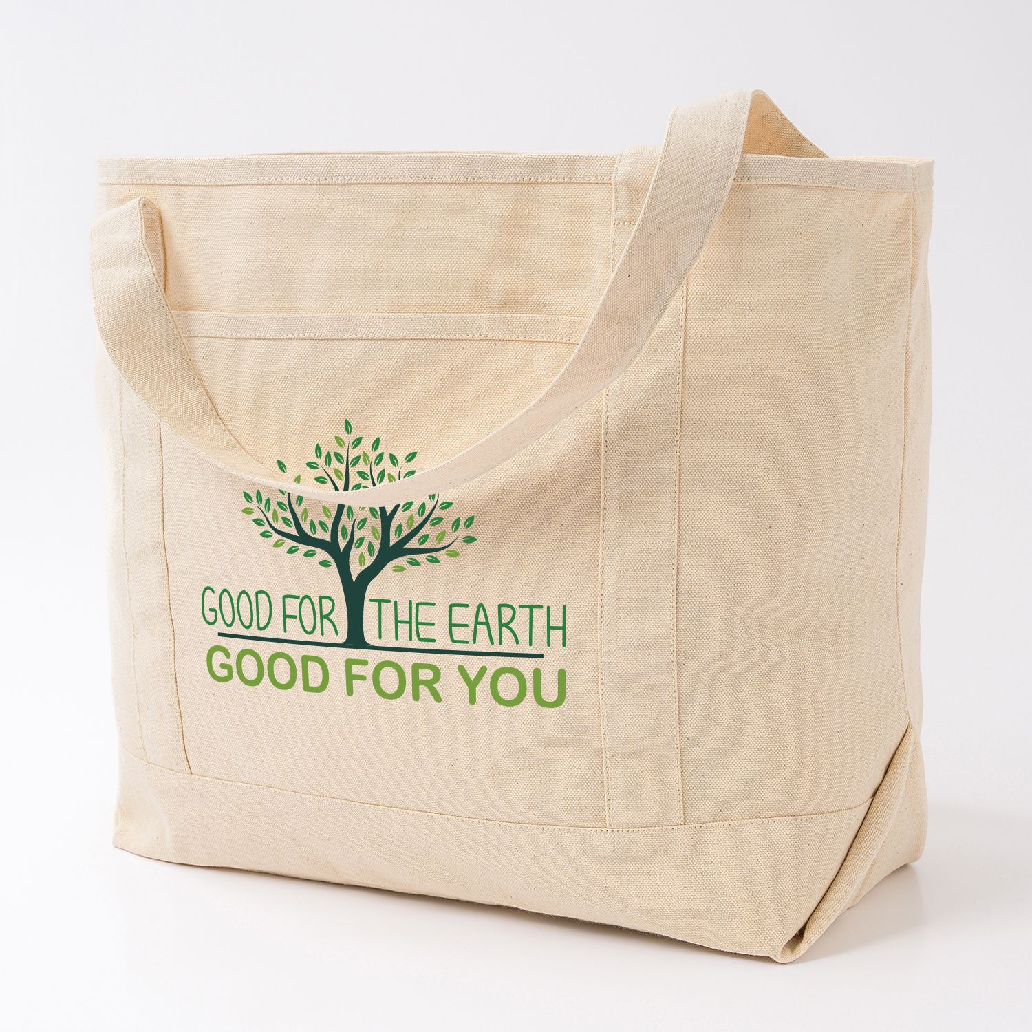 SARATOGA FULL COLOR RECYCLED COTTON TOTE 10 OZ 3