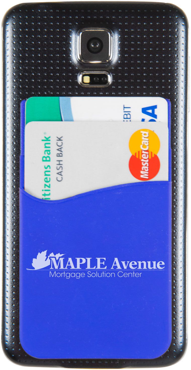 DUAL POCKET SILICONE PHONE WALLET 6