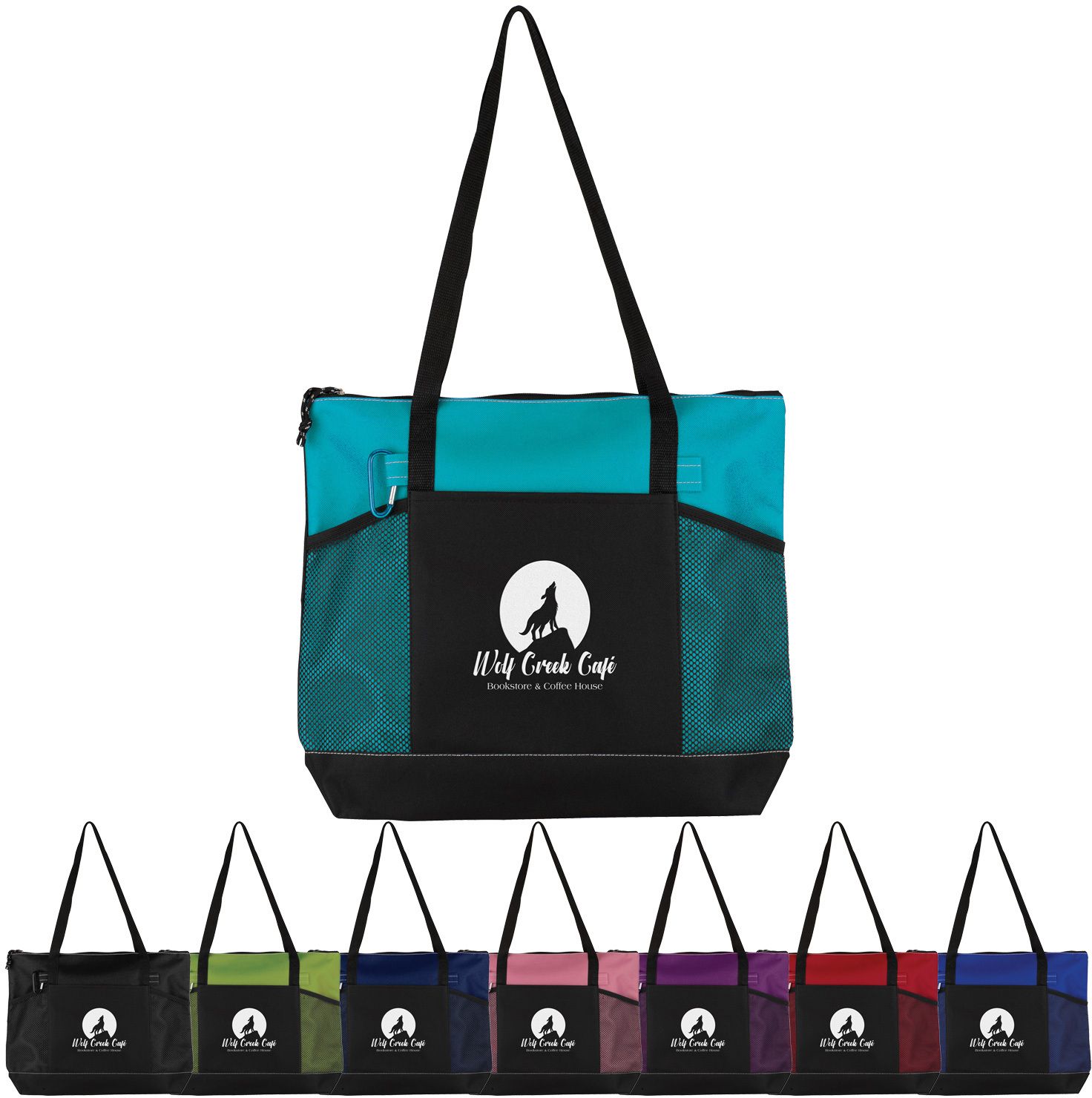 PREMIUM ZIPPERED TOTE 5