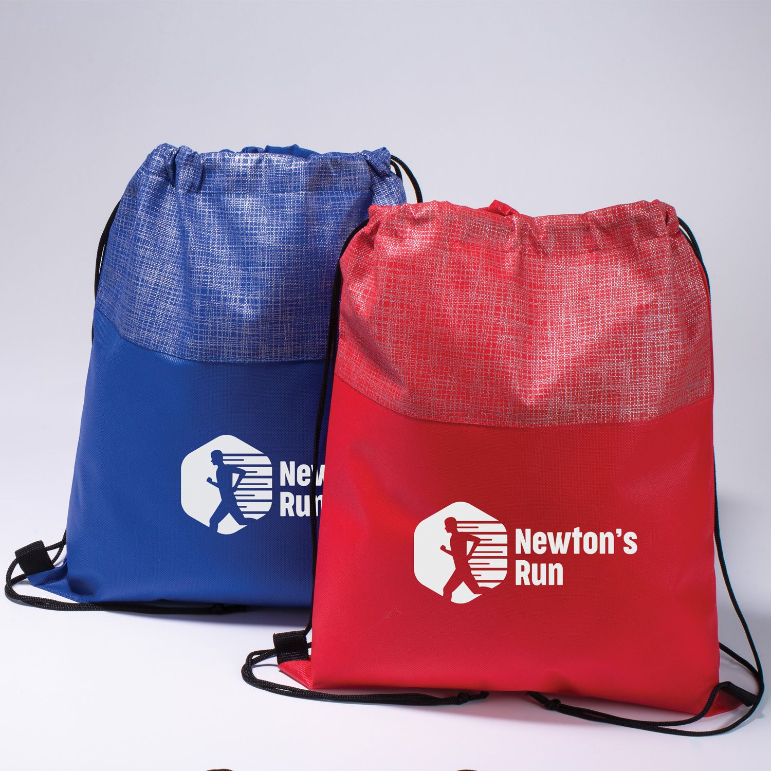SILVER TONE DRAWSTRING BAG 3