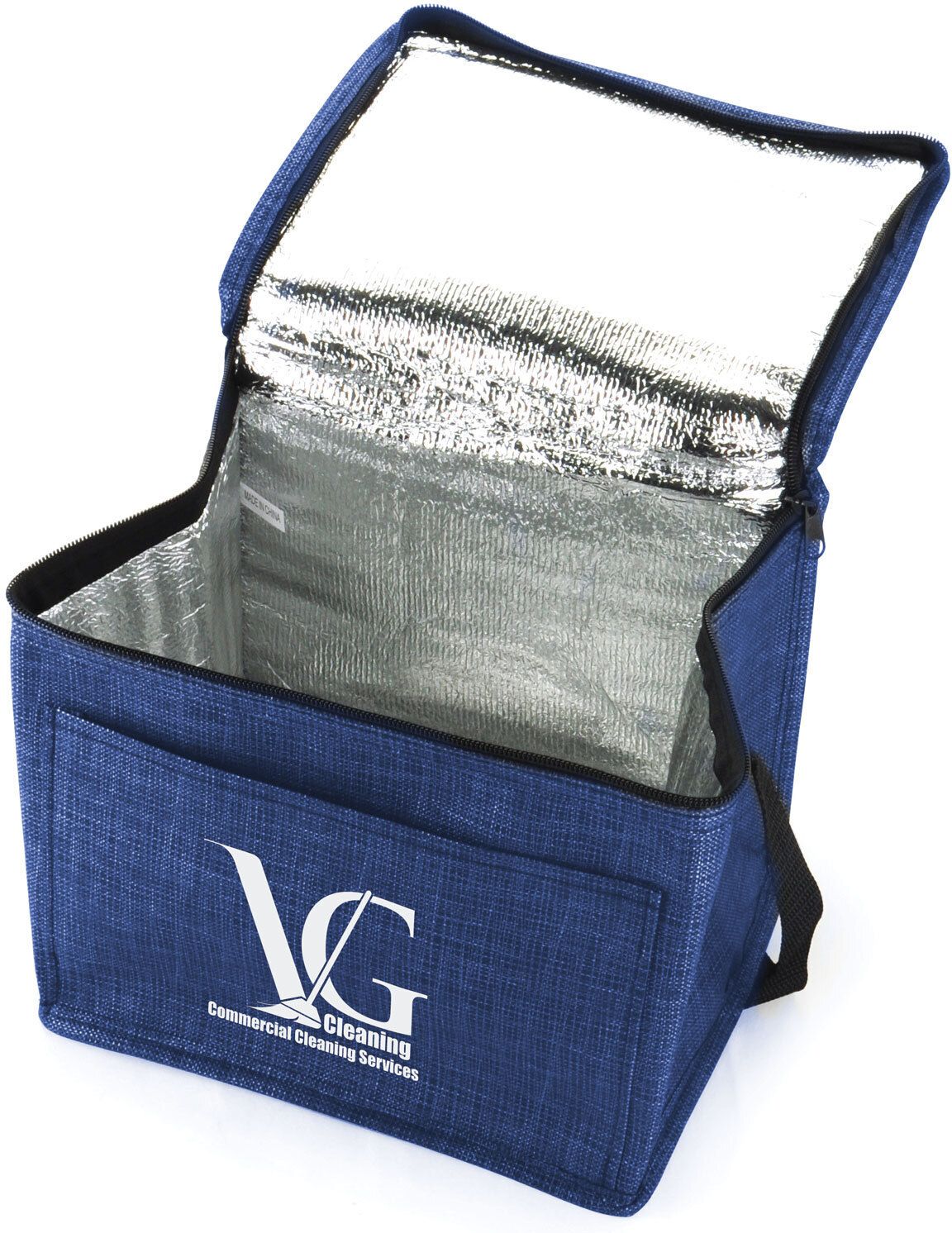 SILVER-TONE COOLER BAG 8