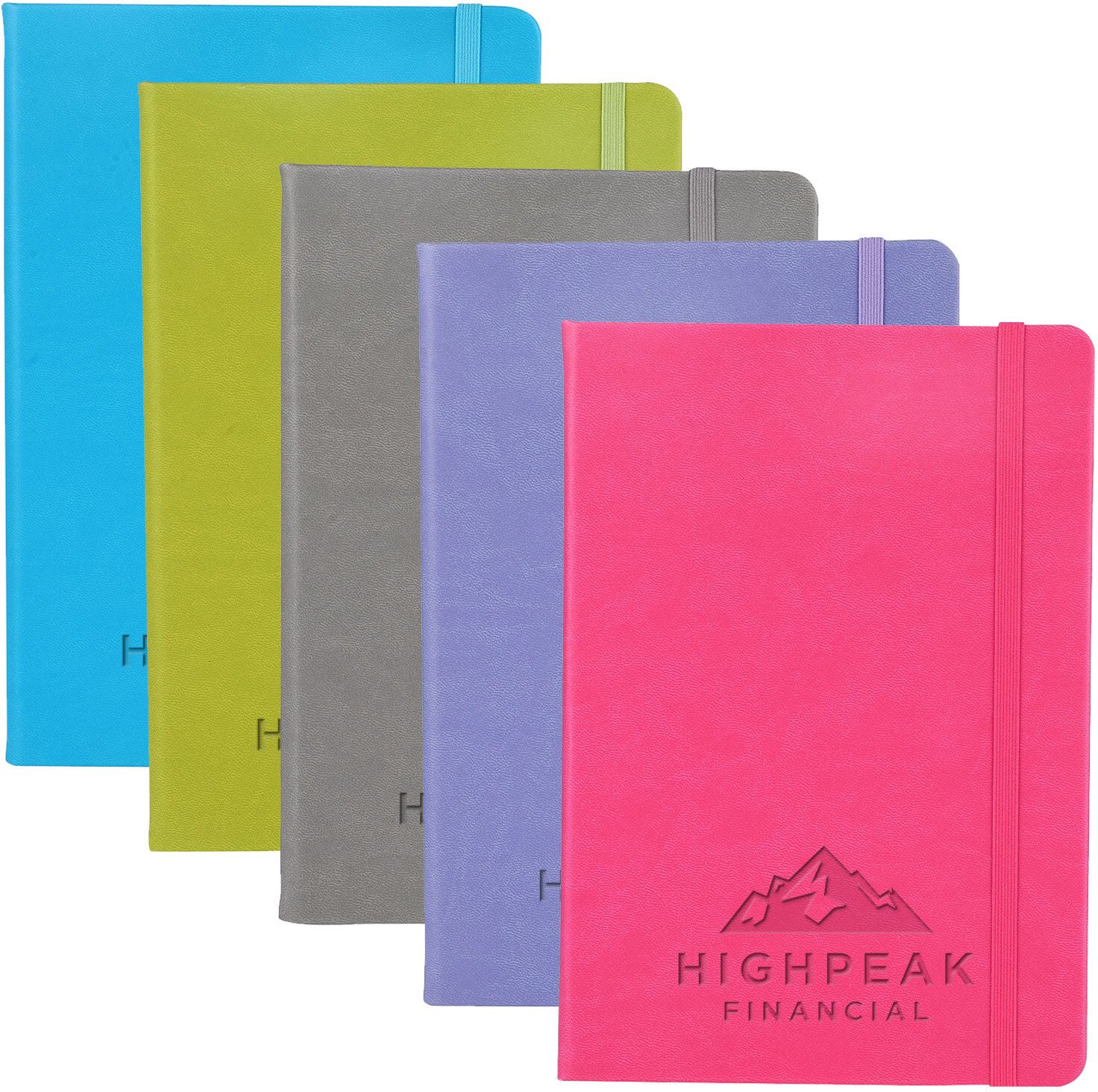 DEBOSSED BELLA LUNA BRITE JOURNAL AND PEN SET 5
