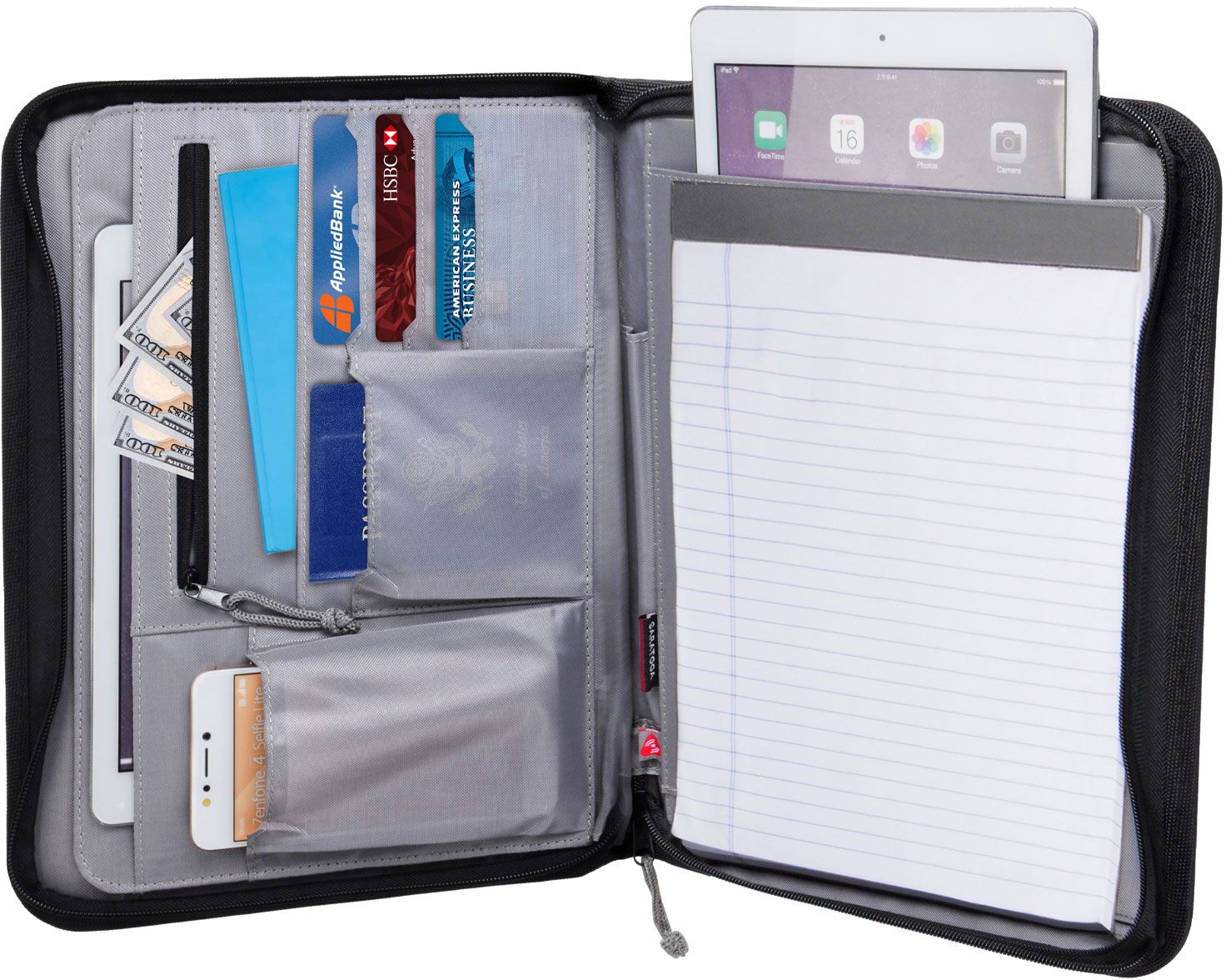 SARATOGA SUMMIT RFID PADFOLIO 7