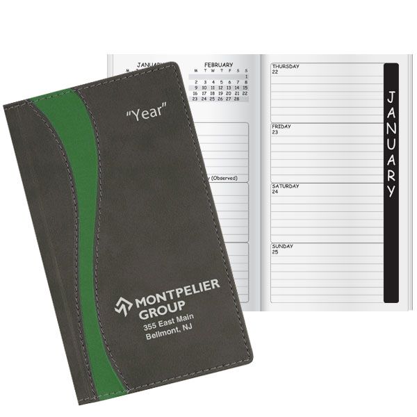 FUSION ACADEMIC WEEKLY POCKET CALENDAR 2