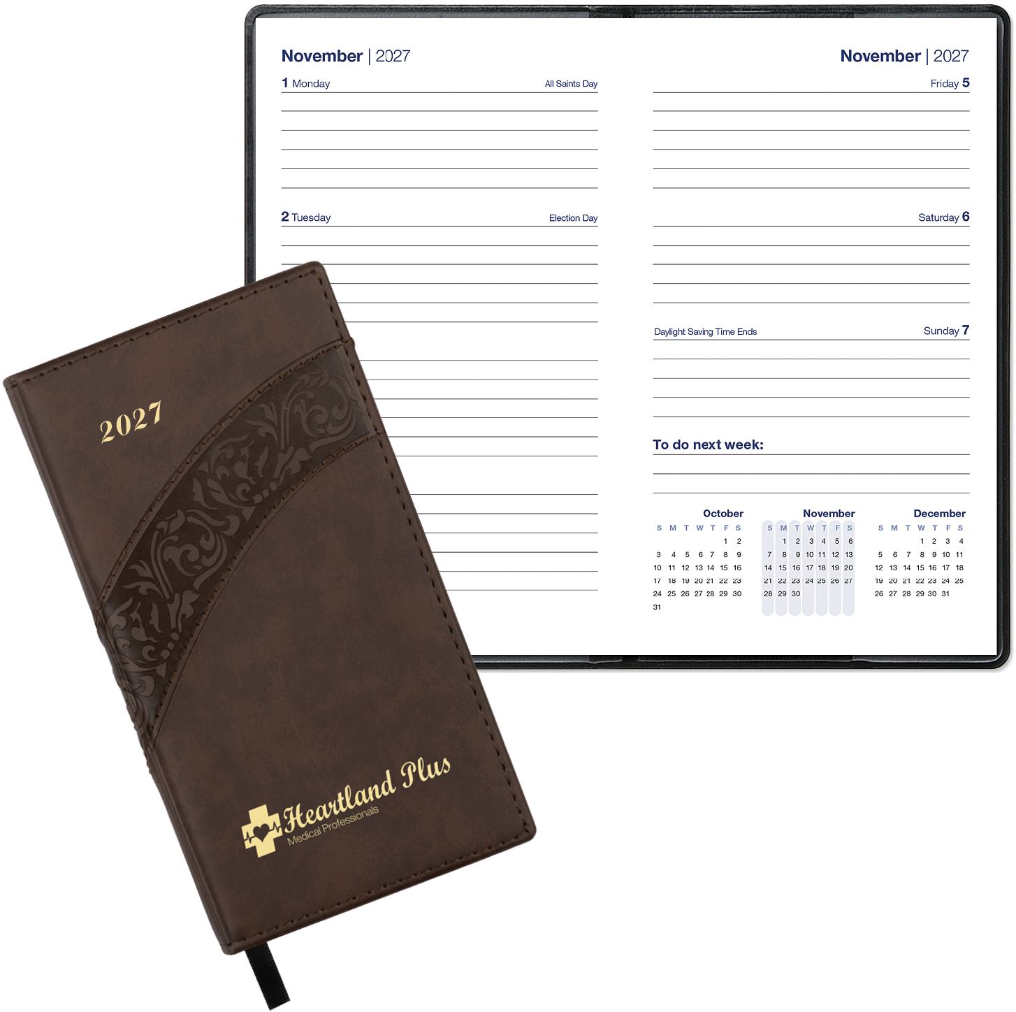 TUSCANY WORK WEEKLY POCKET CALENDAR 3