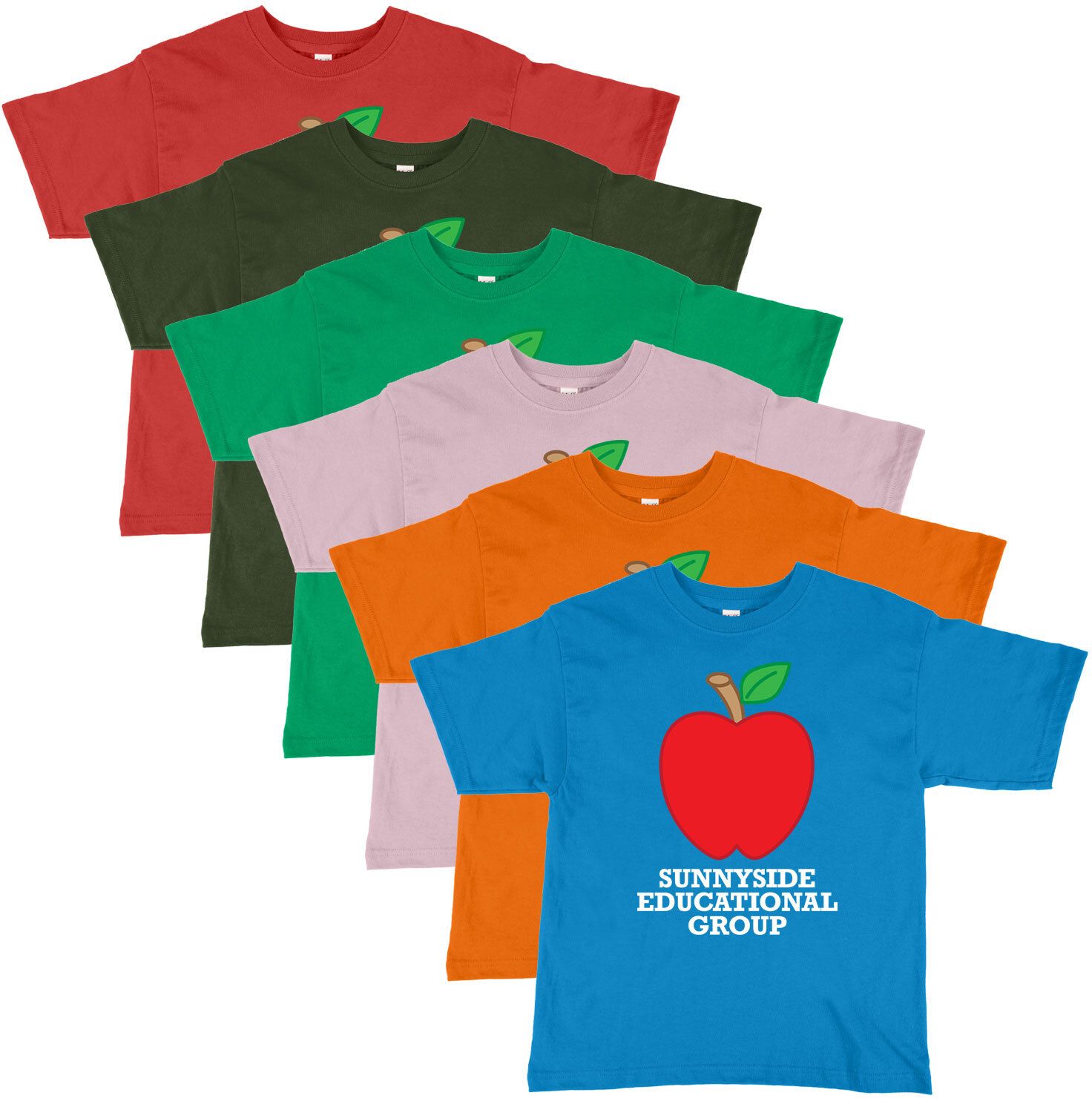 M&O YOUTH SOFT T-SHIRT 100% COTTON FULL COLOR 4