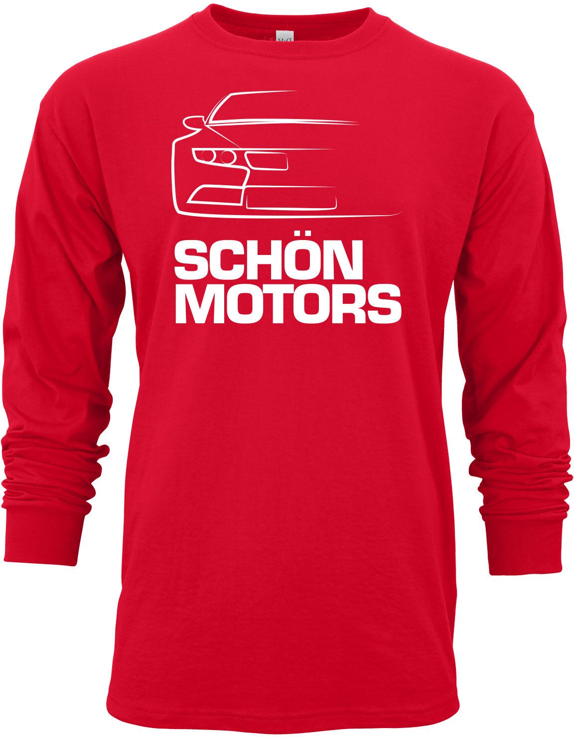 M&O UNISEX GOLD SOFT LONG SLEEVE T-SHIRT SCREENED 2