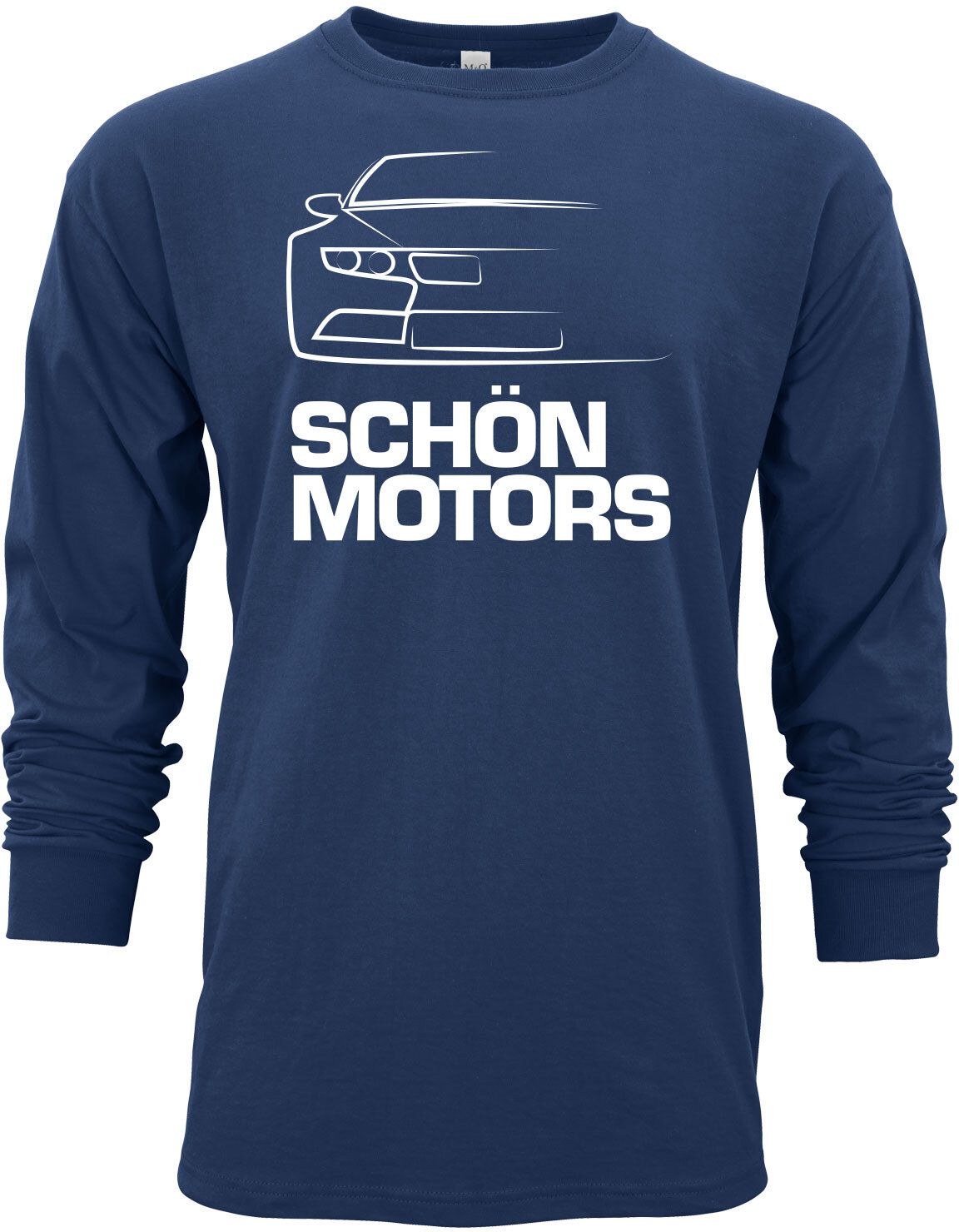 M&O UNISEX GOLD SOFT LONG SLEEVE T-SHIRT SCREENED 3