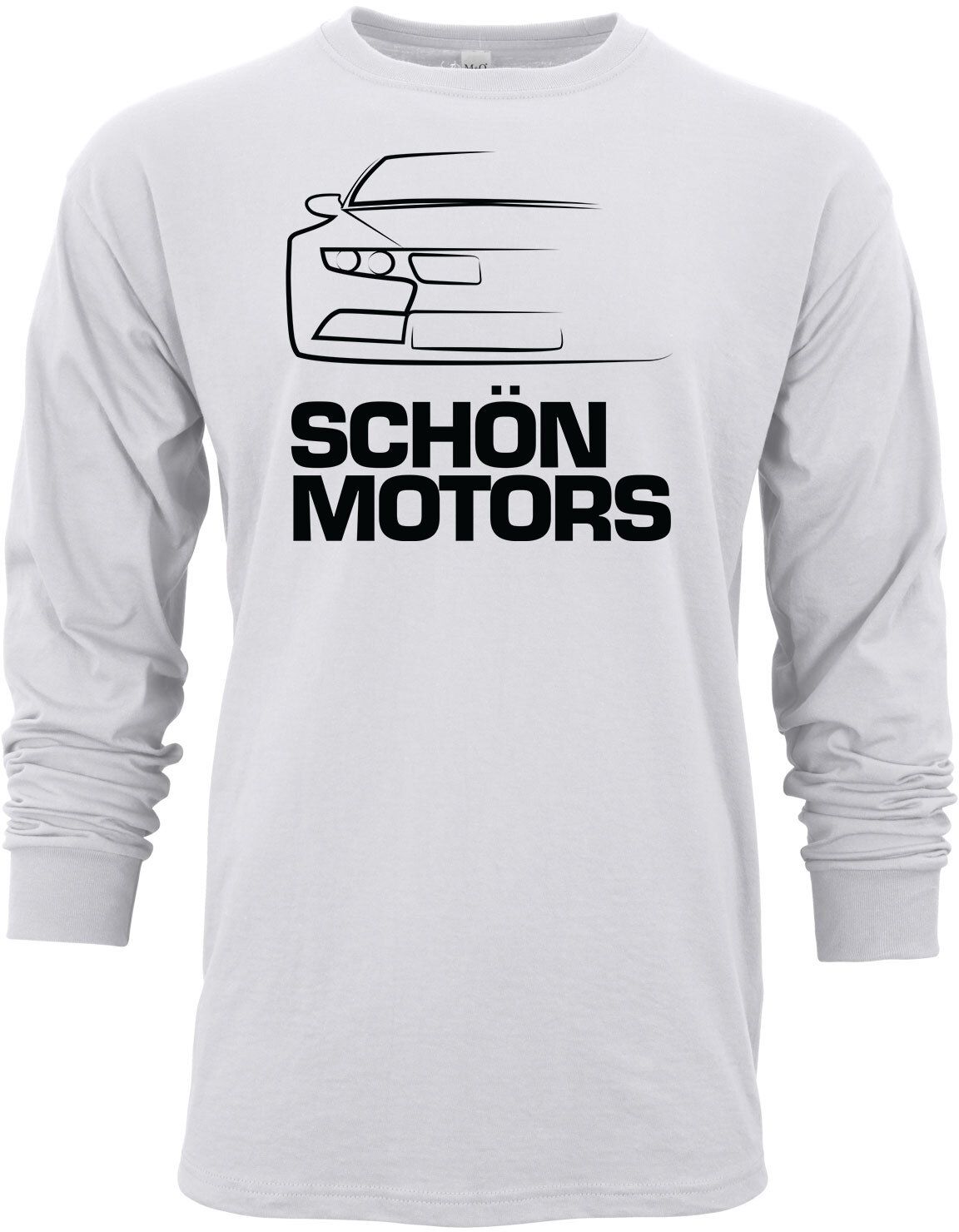 M&O UNISEX GOLD SOFT LONG SLEEVE T-SHIRT SCREENED 4