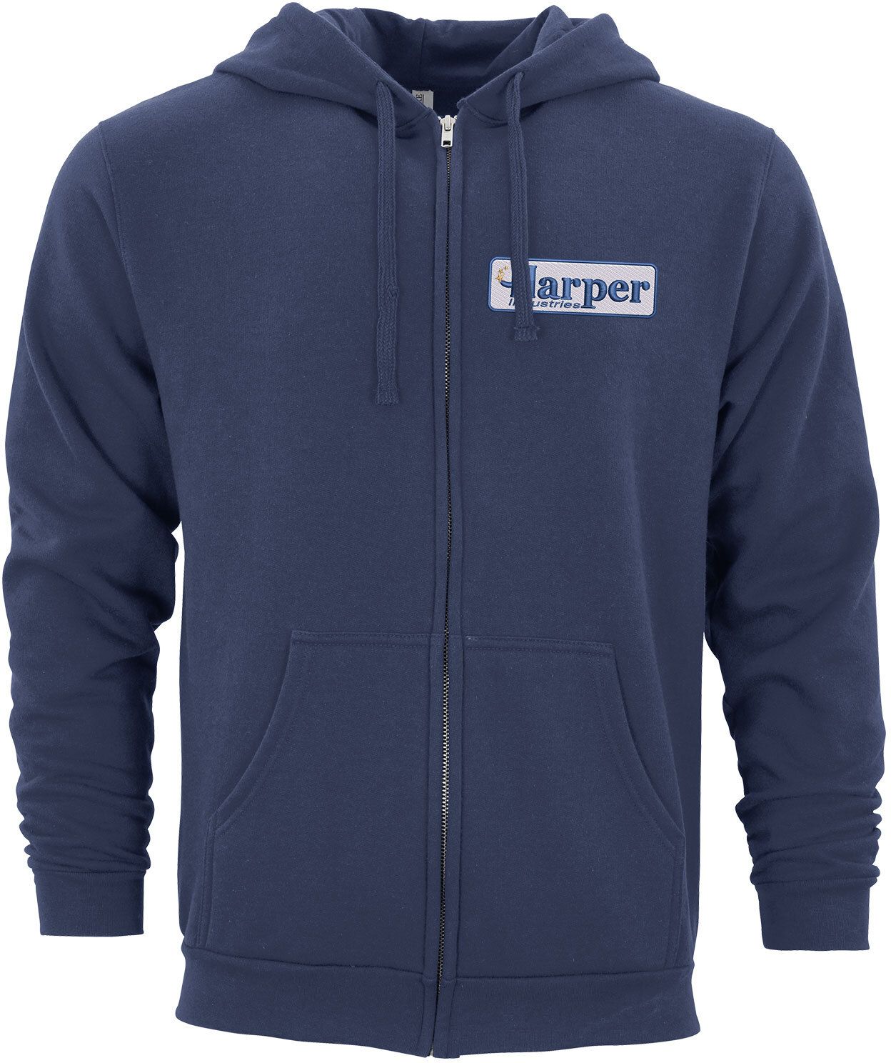 M&o Unisex Zipper Hoodie Embroidered, custom hoodie or sweatshirt with logo imprint 1
