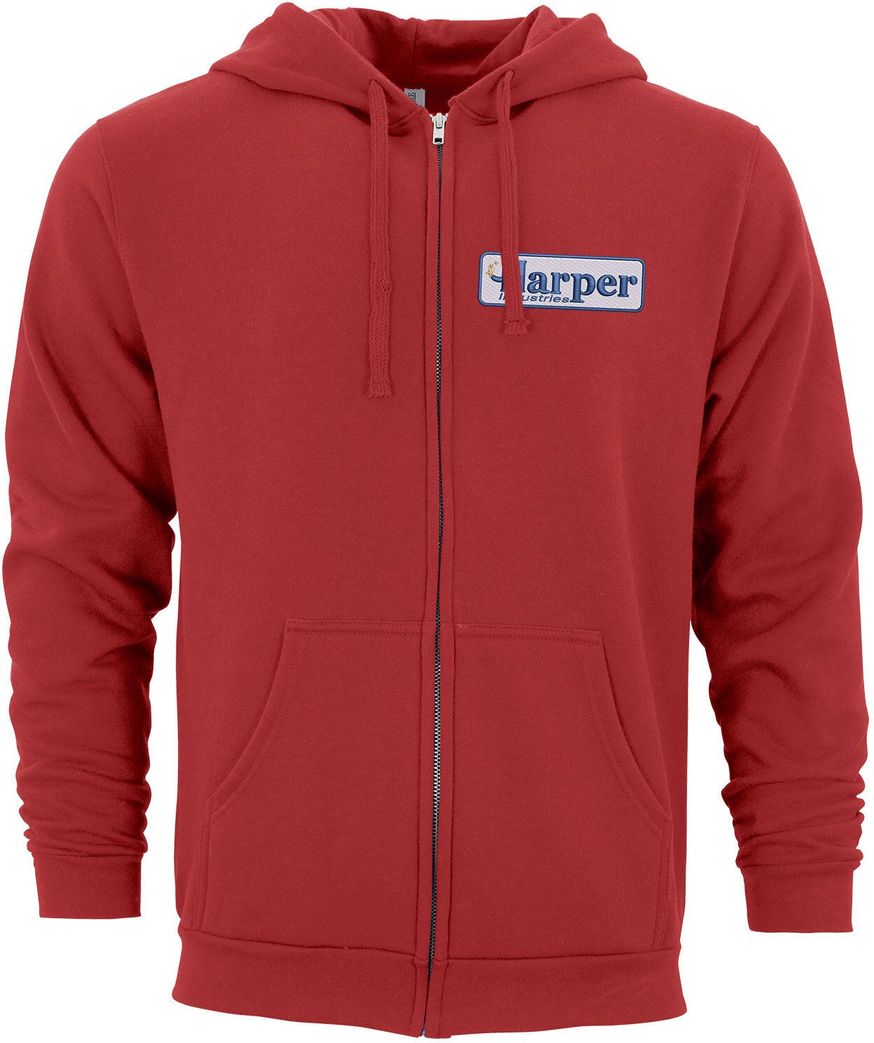 M&o Unisex Zipper Hoodie Embroidered, custom hoodie or sweatshirt with logo imprint 4