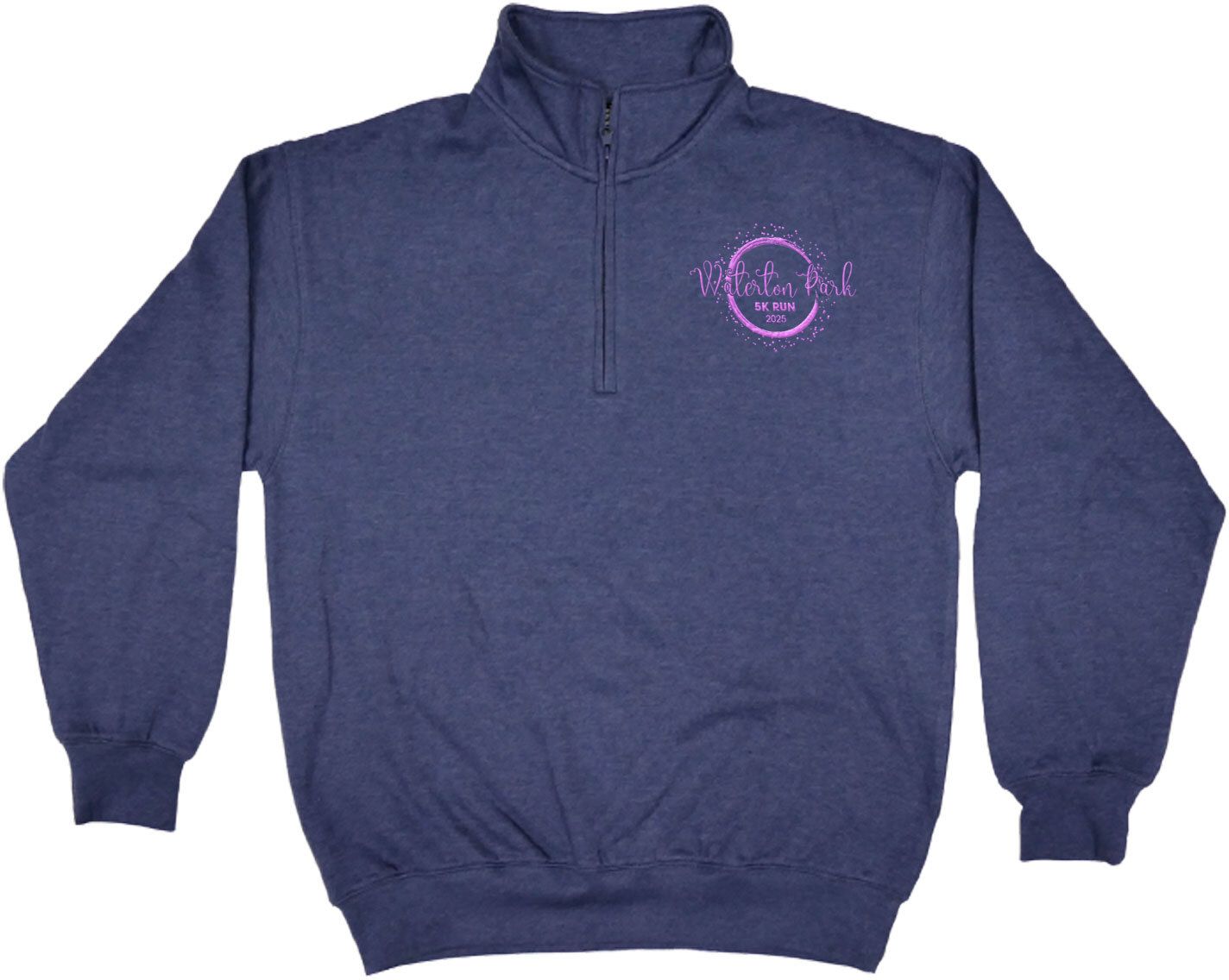 ADULT 1/4 ZIP FLEECE PULLOVER - EMBROIDERED 4