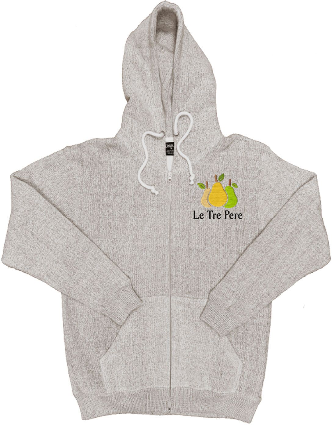 Nantucket Adult Full Zip Hoodie - Embroidered, custom hoodie or sweatshirt with logo imprint 3