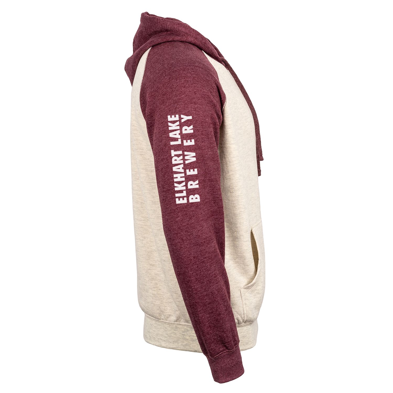 ADULT FLEECE COLORBLOCK BASEBALL HOODIE-SCREEN 7