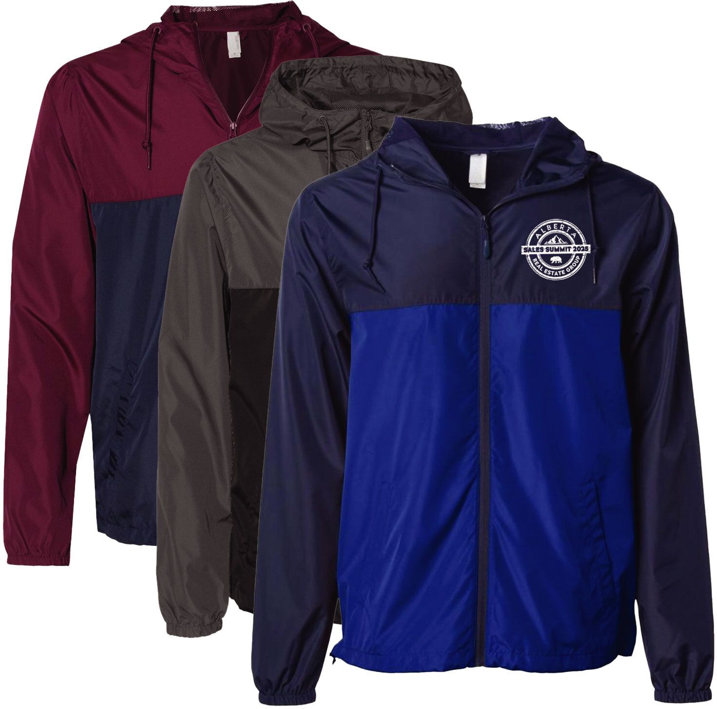 ADULT LT WT WINDBREAKER ZIP JKT-SCN 4