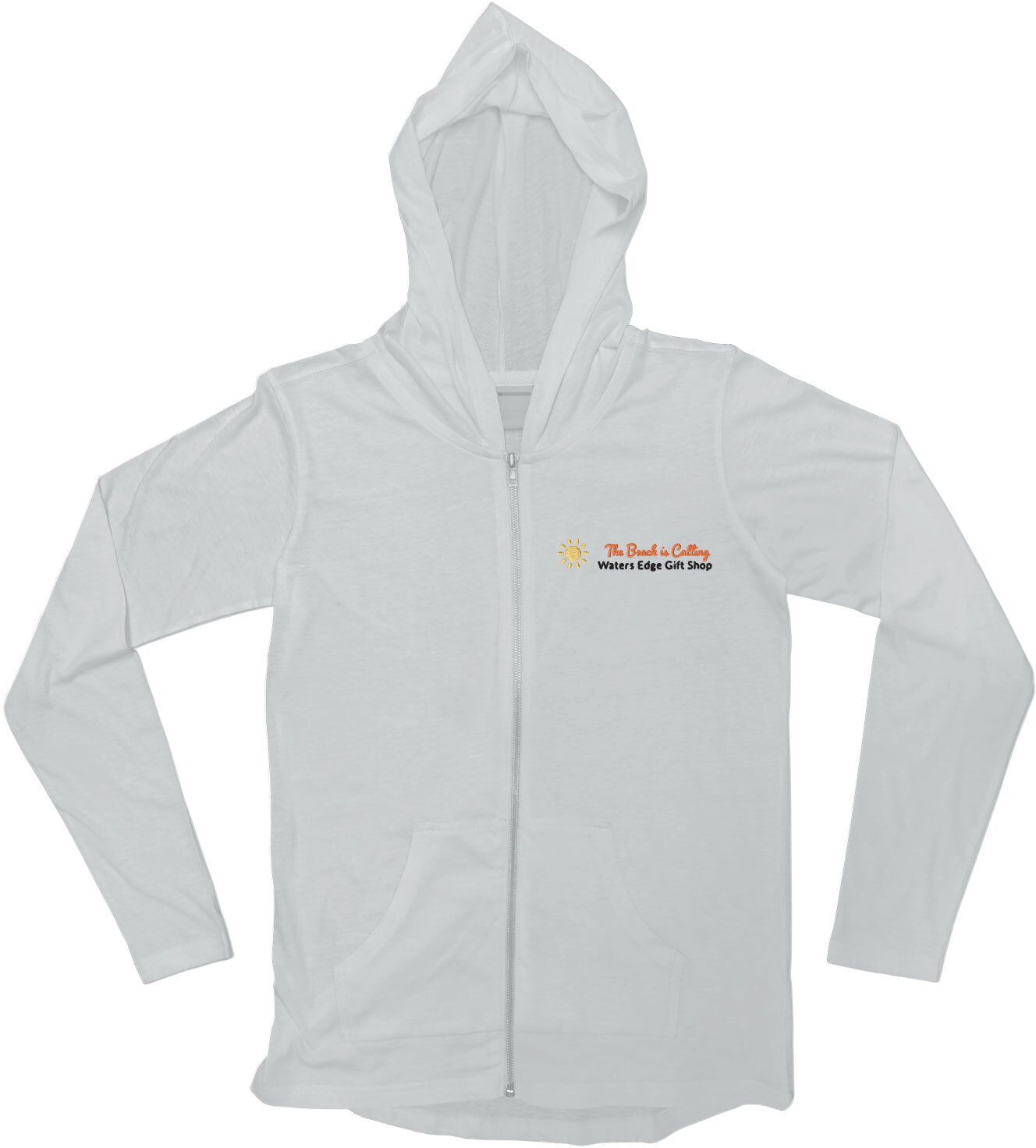 Light Weight Full Zip Hooded Jersey - Embroidered, custom jacket with logo imprint 10
