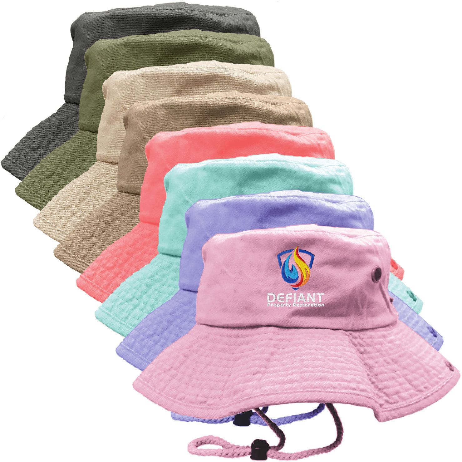 BUCKET HAT - EMBROIDERED 3