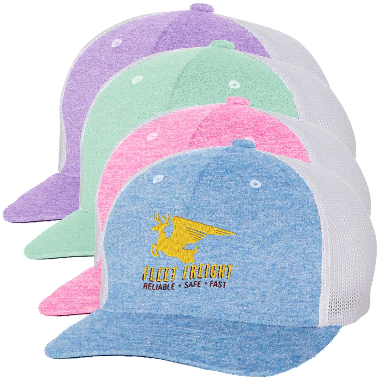 COSMIC TRUCKER HAT WITH MESH - EMBROIDERED 3