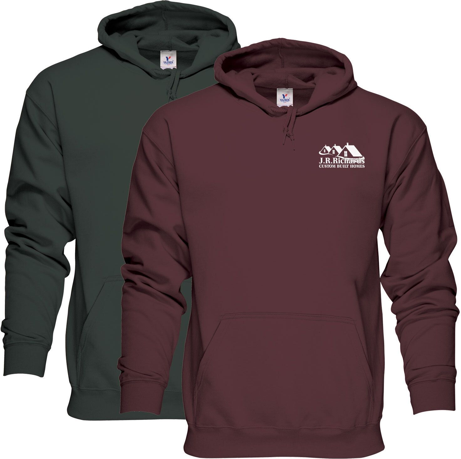 Pullover Hoodie - Screen Print, custom hoodie or sweatshirt with logo imprint 6