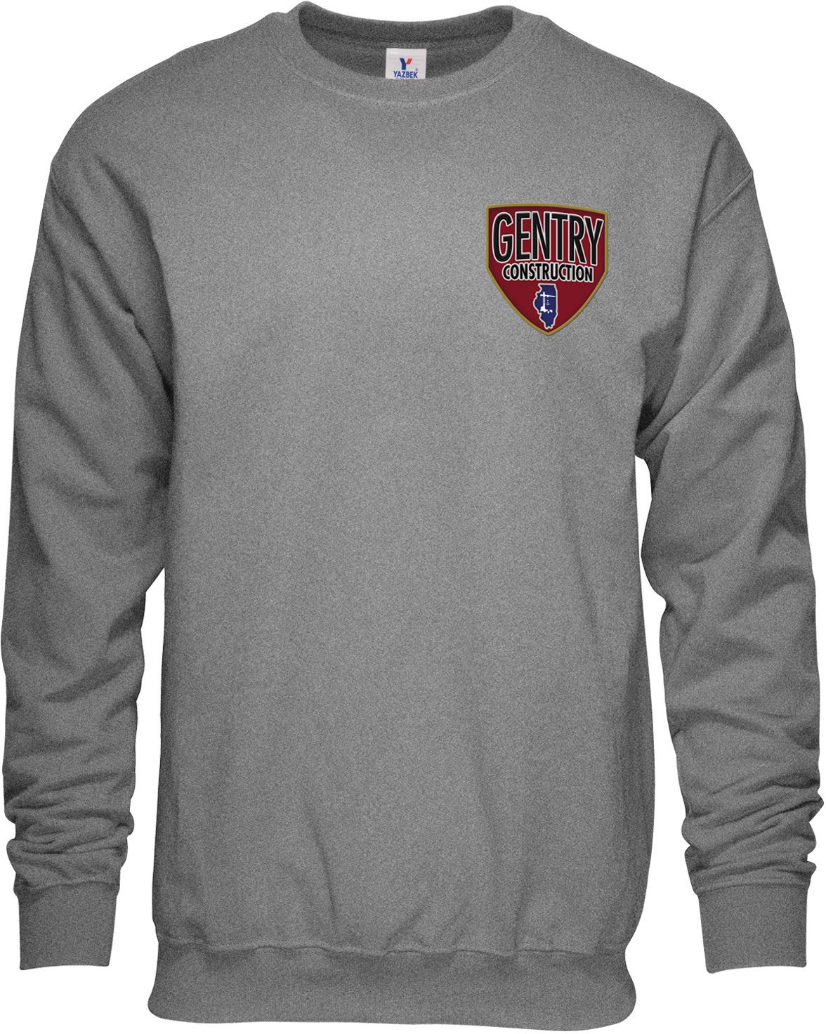 Crewneck Sweatshirt - Embroidered, custom hoodie or sweatshirt with logo imprint 2