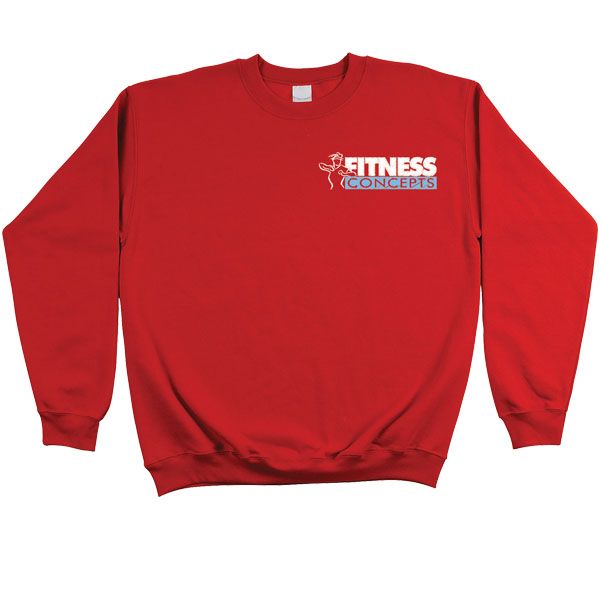 Crewneck Sweatshirt - Embroidered, custom hoodie or sweatshirt with logo imprint 6