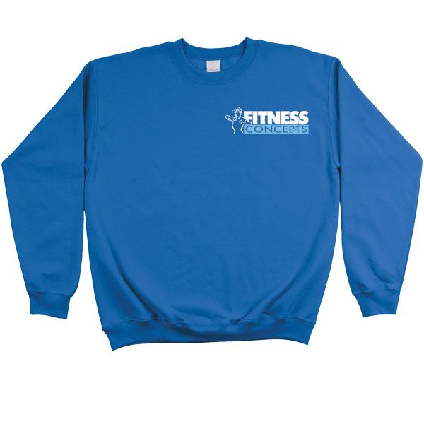 Crewneck Sweatshirt - Embroidered, custom hoodie or sweatshirt with logo imprint 7