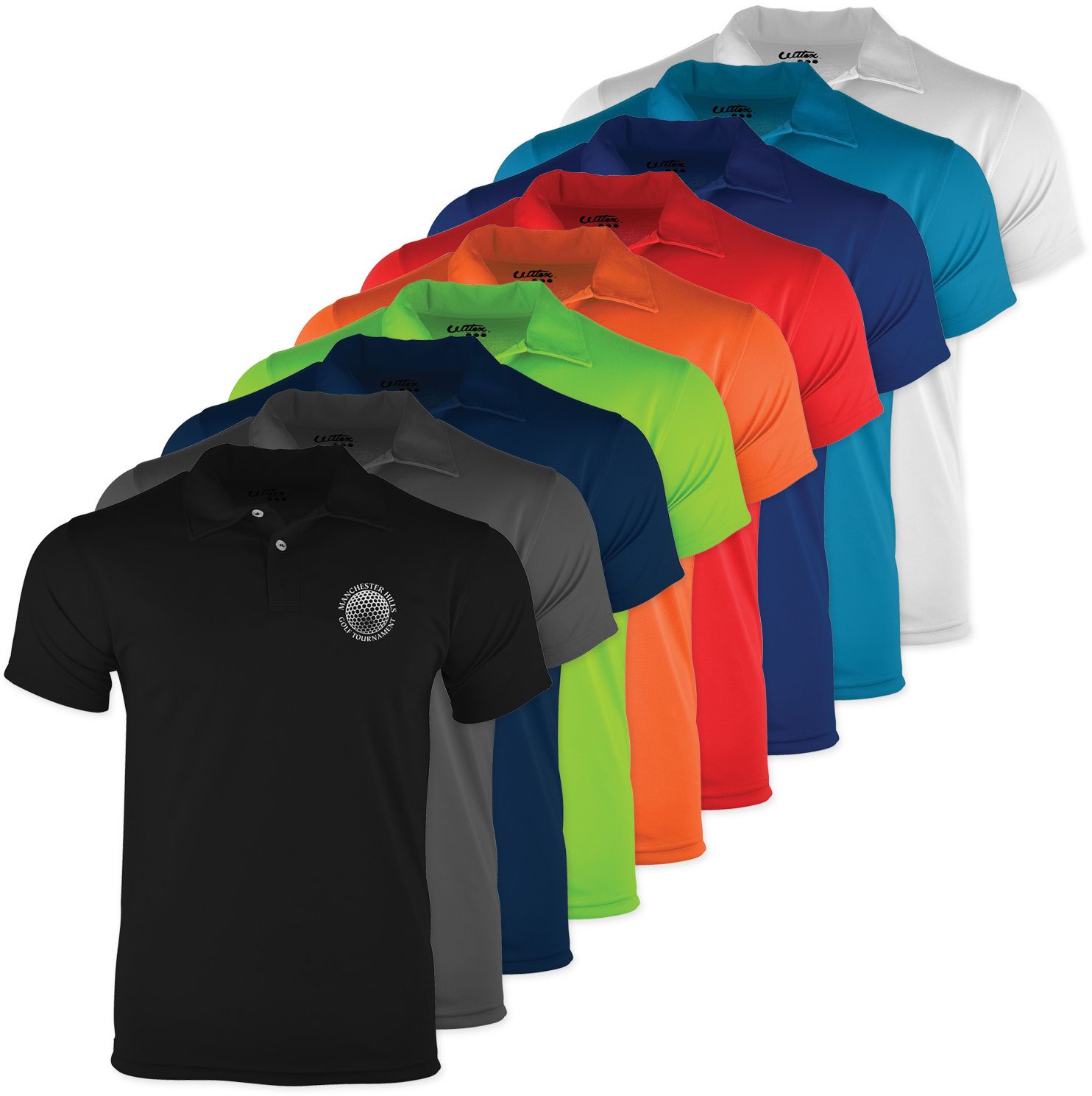 SPORT-TEK® POSICHARGE® COMPETITOR POLO SCREENED 4