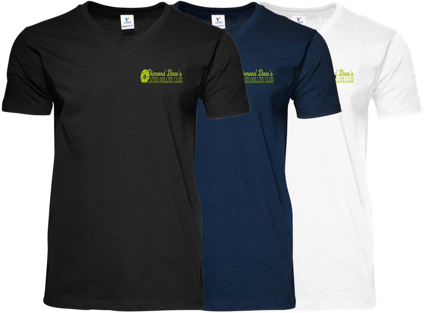MEN'S COTTON V-NECK T-SHIRT 5