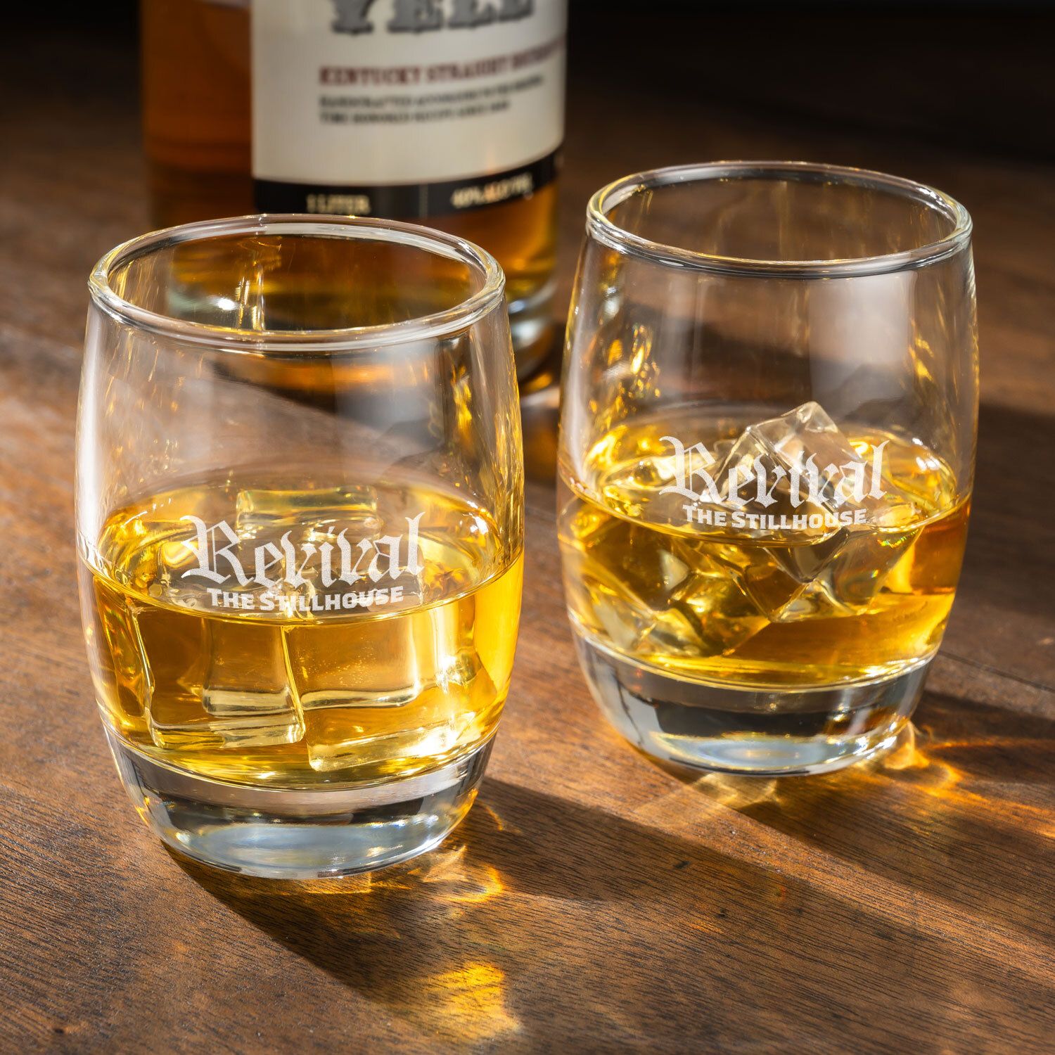 ETCHED WHISKEY GLASS 6 OZ 5