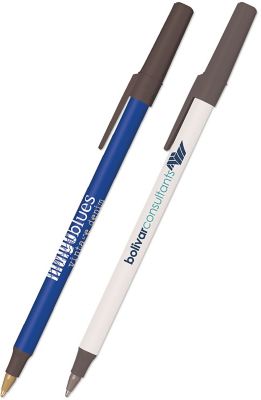 Custom BIC® Clic Stic Fine Point Blue-Ink Pen