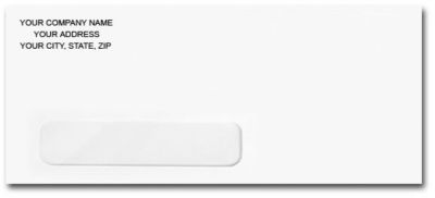 Promotional Items Easy to Mail: #10 Window Self-Seal Envelope