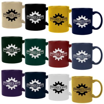 11 oz. Traditional Ceramic Coffee Mugs